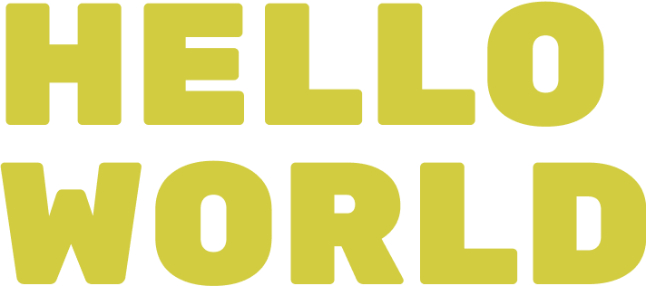 Logo: HELLO WORLD