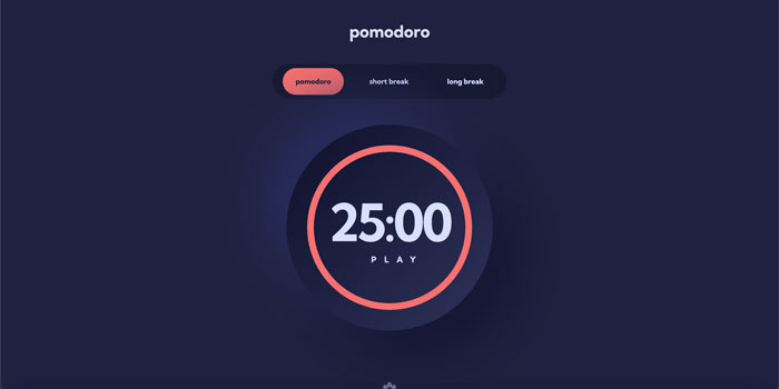 Pomodoro timer